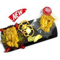 Grilled chicken flavor shish tawook