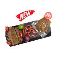 Grilled steak with Arabic marinade